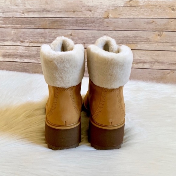 Timberland Wheat Kinsley Waterproof Mid Hiker Boot - Picture 6 of 7